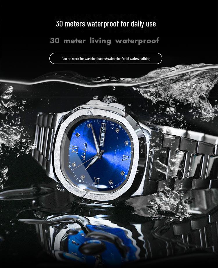 Мужские кварцевые часы Elifida Nautilus с застежкой-бабочкой