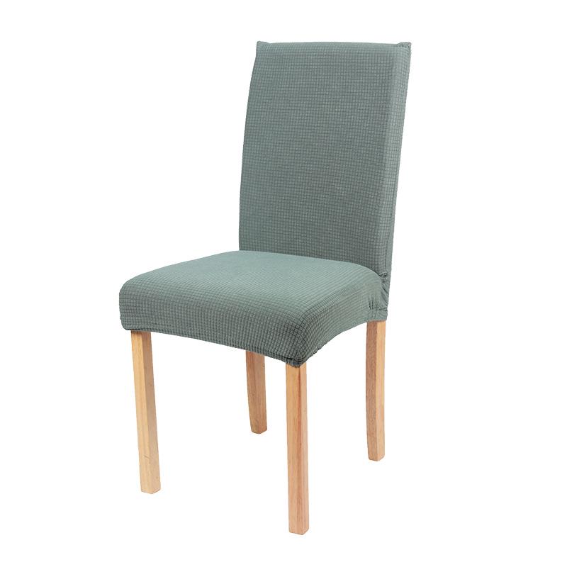 Водонепроницаемый чехол на стул, универсальный эластичный чехол на стул, чехол на домашний стул, полусплошной цвет, чехол на стул для отеля, чехол на стул