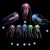 Искусственная Живая Светящаяся Медуза Украшение для Аквариума Декор для Аквариума Флуоресцентные Морские Животные