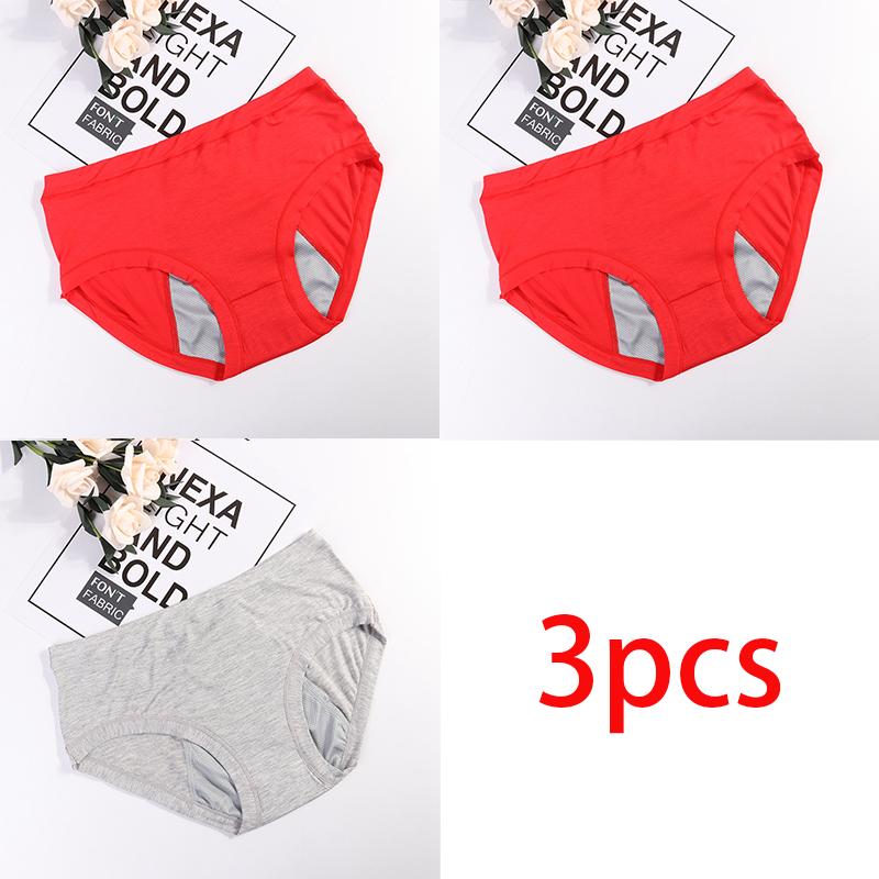 Герметичные трусики для менструального периода, женское нижнее белье, физиологические брюки, хлопковые, теплые для здоровья талии
