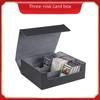 PU Magnetic Digimon Card Storage Box for Board Game Collection and Protection