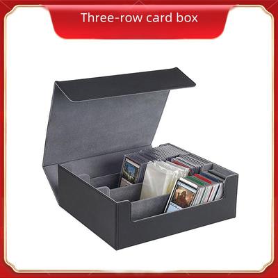 Магнитная коробка для хранения карт Digimon из полиуретана для коллекции и защиты настольных игр