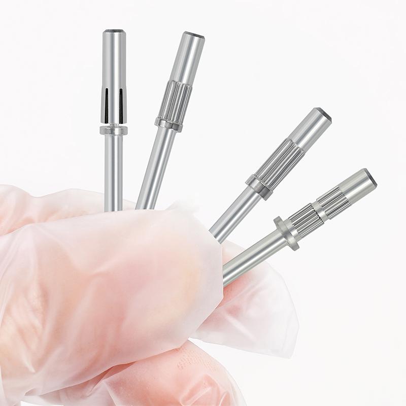 1 шт. 3,1 мм оправка для ногтей шлифовальные ленты из нержавеющей стали для маникюра держатель для наждачной бумаги 3/32 аксессуары для дрели для ногтей