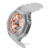 Casio G-Shock Аналогово-цифровые часы с полимерным ремешком, бронзовым циферблатом, кварцевые GA-2100BM-7A5 200 м, унисекс