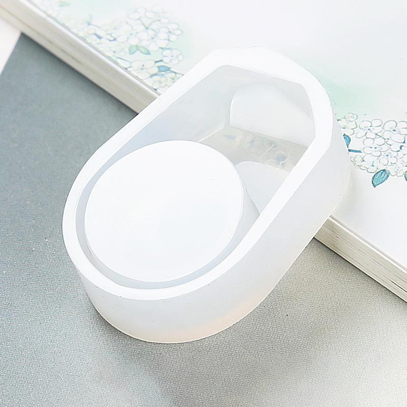 Модные УФ-эпоксидные кристаллические инструменты для изготовления ювелирных изделий, силиконовая форма, форма для кольца, смолы