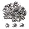50pcs Metal Heart Shape Cheer Horn Charms 17x16mm Love Cheer Pendants for Cheerleader Gifts