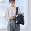 Сумка через плечо Rootote Snoopy с вышивкой, 2-в-1 IP Roo Shopper, Металлическая, Peanuts-0Q 8447 (02 Серебро)