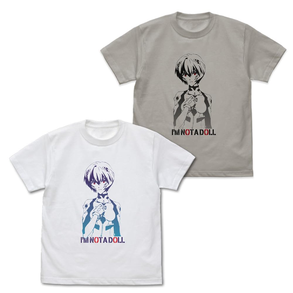 COSPA EVANGELION Rei Ayanami Gradient WHITE Size M [Official] T-Shirt