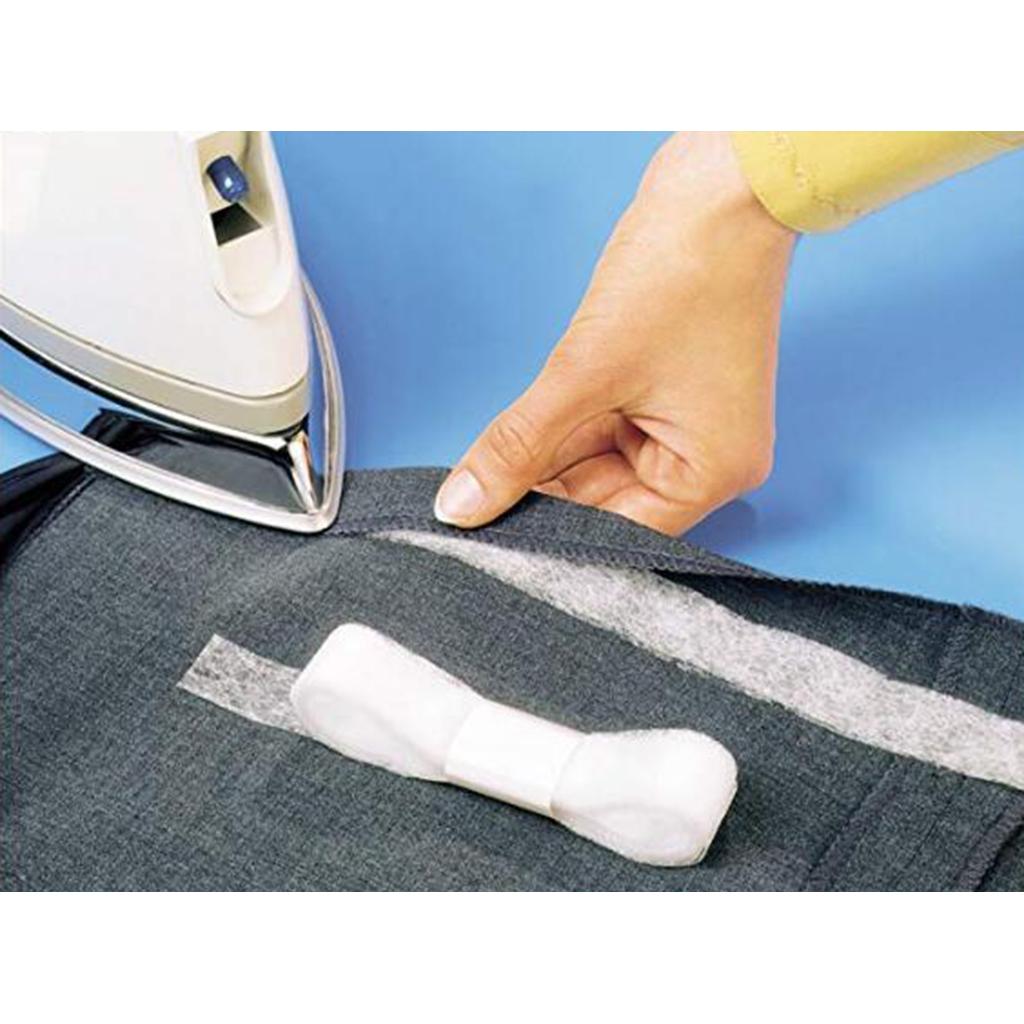 Клеевая лента для бесшовной обработки края ткани при подгибе