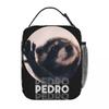 Pedro Pedro Racoon забавный мем изолированный ланч-бокс для школы милые коробки для хранения животных портативный термохолодильник ланч-боксы