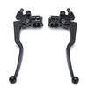 Мотоциклетный алюминиевый сплав передний рычаг тормоза сцепления комплект правый левый для Honda CG 125 сменный рычаг тормоза сцепления
