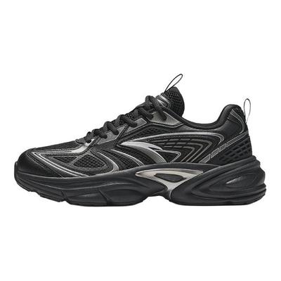 Lifestyle Series Trendy Comforty Slip Non-Slip Durable Low Top Casual Shoes Men sneakers Black Silver 112438893-1