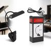 Прикрепляемая стойка для нот Гибкая Регулируемый угол USB-заряжаемая светодиодная лампа