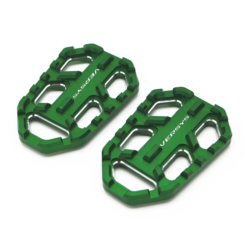 Подножка Versys650 1000 Versys X-300 Подставка для ног Подножки педали Подставка для ног для Kawasaki Versys 650 Versys1000 X300 увеличенная