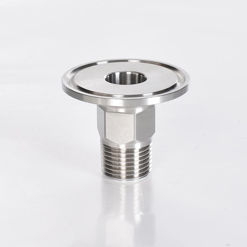 1/2" 3/4" 1" 1-1/4" 1-1/2" 2" BSPT Наружная резьба 1.5" 2" 2.5" Tri Clamp Шестигранная гайка Муфта-переходник Нержавеющая сталь SUS304 Санитарный соединитель Для домашнего пивоварения