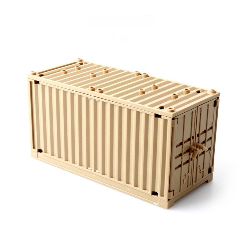 1 шт. Сцена Вторая мировая война Армейские солдаты SWAT Строительные блоки Кирпичи Детские игрушки Контейнер Ящики для оружия Кирпичи Аксессуары