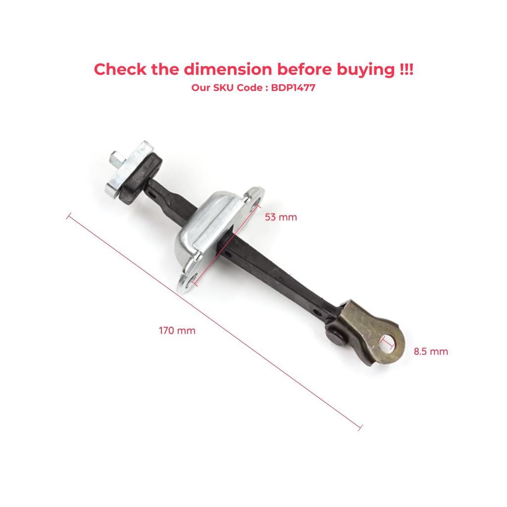 EDP1477 Ограничитель задней двери для Honda Civic MK7 VII 2000-2006 Хэтчбек Седан 72880S5DA01