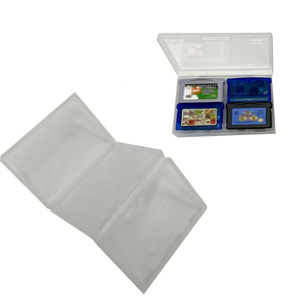 XBERSTAR 4 в 1 Кейс для хранения, Защитный кейс для картриджей Game Boy GBA/SP (чистый)