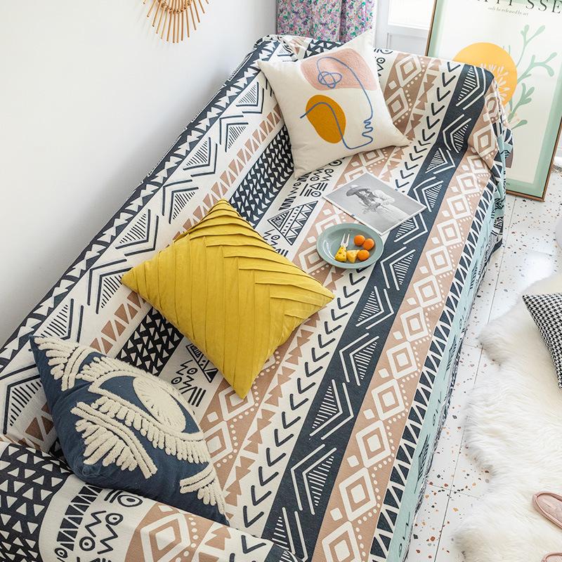 Одеяло для дивана, универсальный чехол для дивана, полотенце, подушка для дивана, повседневное одеяло
