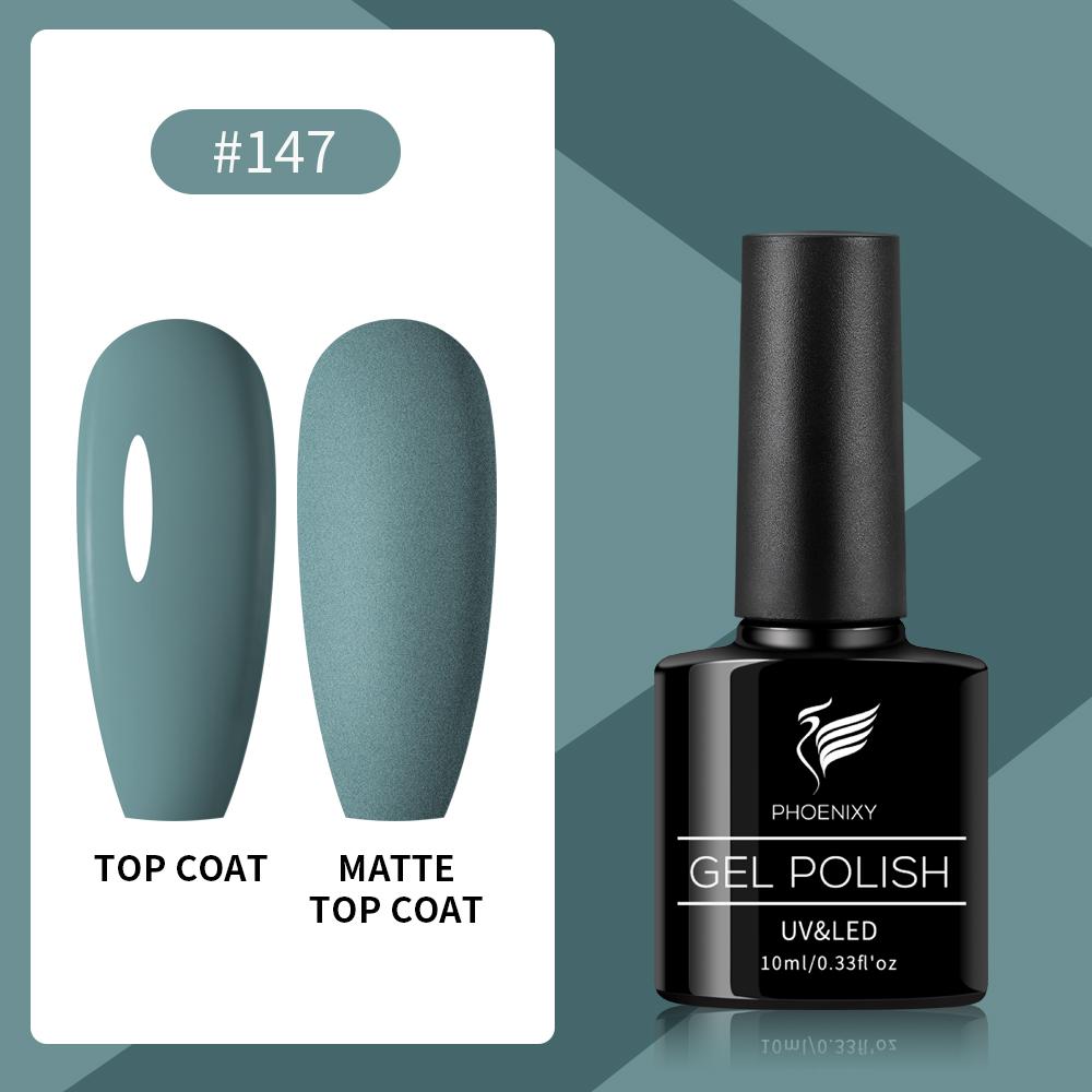 PHOENIXY 10 мл Гель-лак Полуперманентный Гель-лак Цвет Замачиваемый УФ LED Гель Материал для Нейл-арта