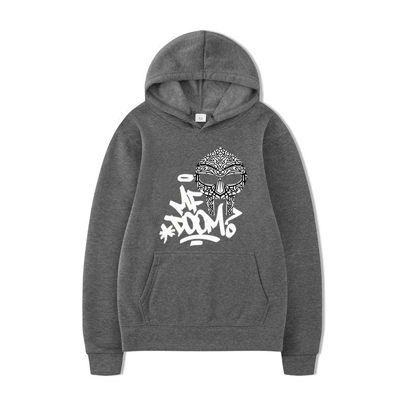 ME DOOM Мужская осенне-зимняя новая толстовка с принтом, брендовая худи, одежда, винтажная мода, пуловеры с длинным рукавом