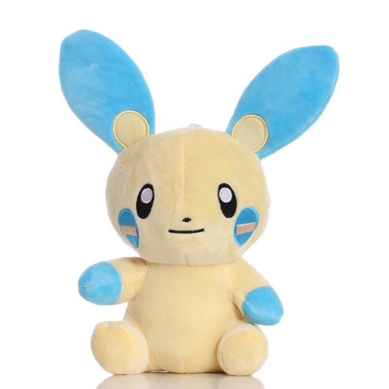 20cm Anime Pokémon Horsea Charizard Plush Toy Bewear Spheal Poliwag Sylveon Doll Mudkip Pikachu Plushie Children's Gifts