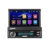 7 Inch Single Din Car Stereo with Automatic Telescopic Touchscreen FM Radio BT MP5 Player Support