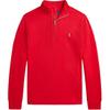 Polo Ralph Lauren Sweatshirt Logo Print Stand Collar Half Zip Long Sleeve Kids Tops Red 323952436-004