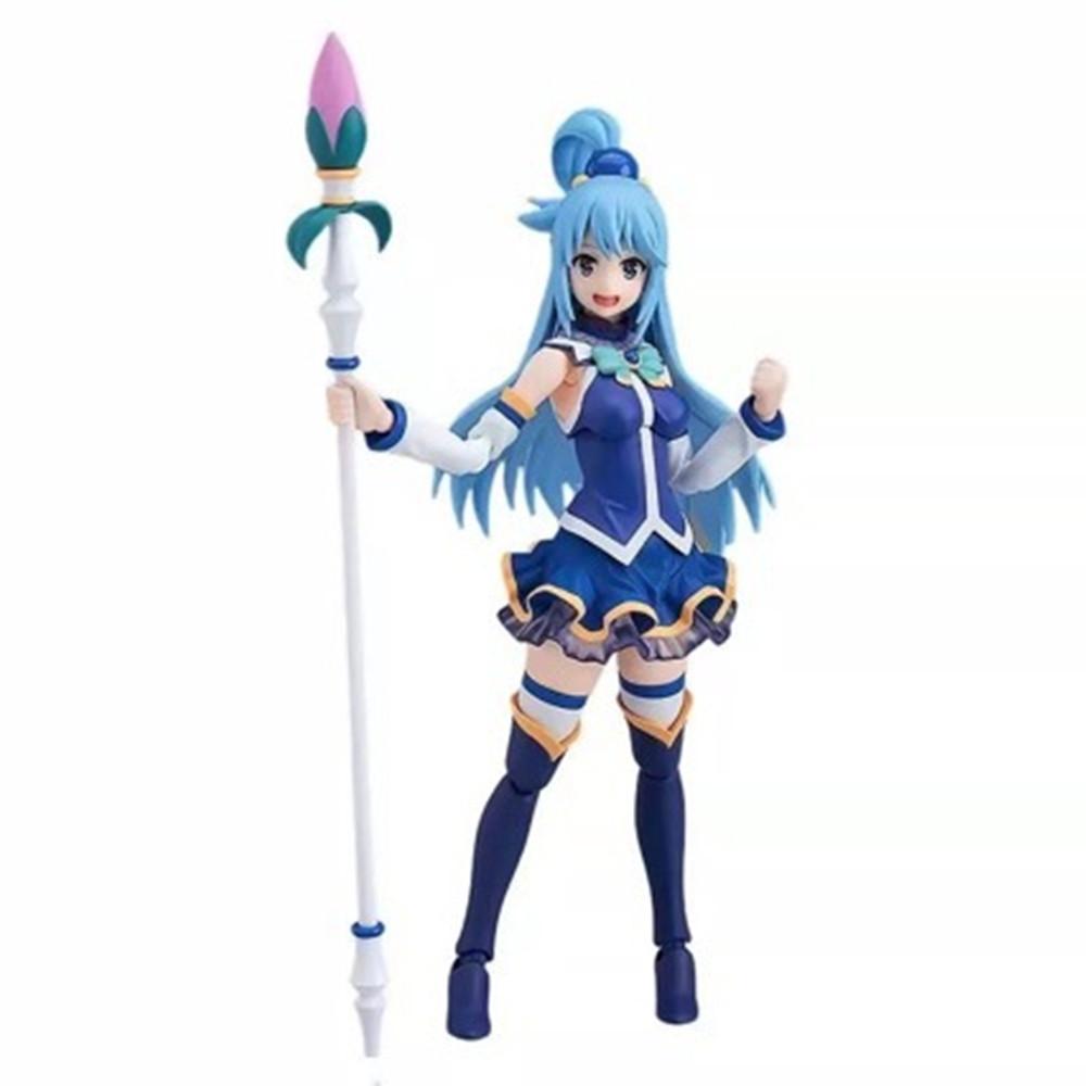 Figma 399 KonoSuba: Божьего благословения в этом прекрасном мире! Аква 14см Фигурка Модель Игрушки
