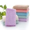 10Pcs Coral Velvet Quick Drying Microfiber Towels Cleaning Wipes Face Towels Square Washcloth Soft Absorbent Towel