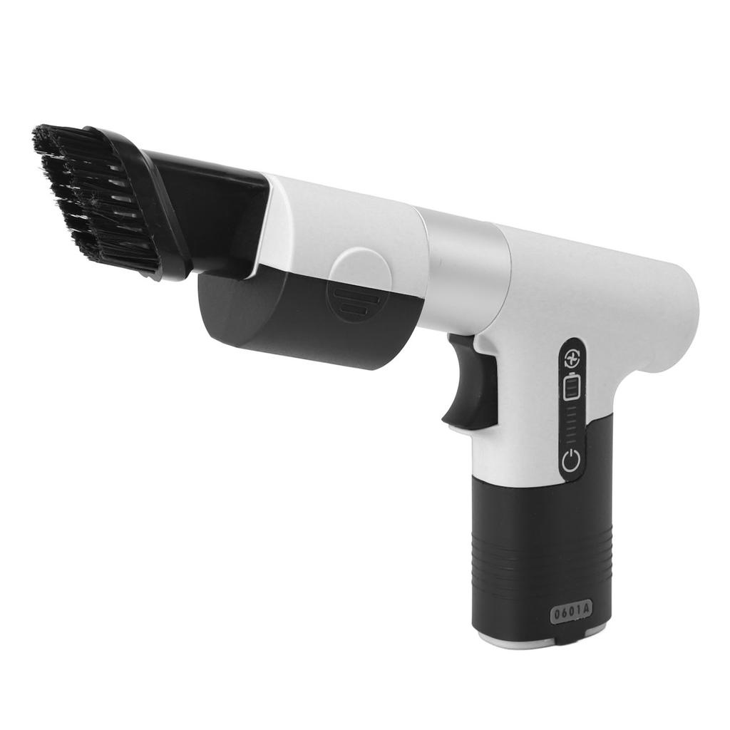 Electric Air Duster Blowing Suctioning Dual Purpose 120000 RPM 3000mAh 3 Gear Adjustable with 2