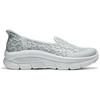 Skechers Современные DLux Удобные Дышащие Повседневные Туфли Женская обувь Светло-серый 158858-LGY