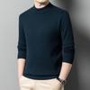 Мужской пуловер с круглым вырезом из 100% мериносовой шерсти