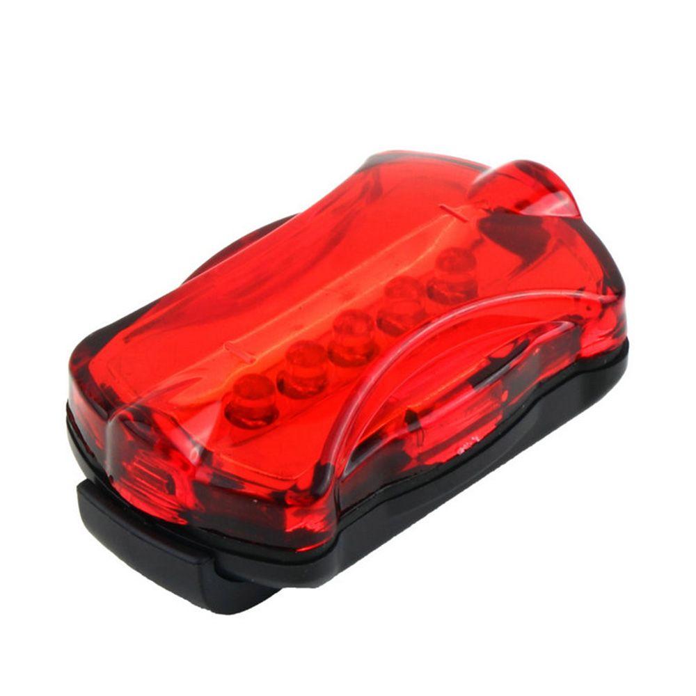 Bicycle Safety Light Bike Front Head Light Head Tail Light Bicycle Flashlight 5 LED