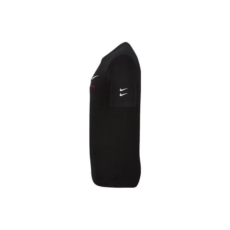 Nike Спортивная футболка с логотипом Swoosh Черная DB5858-010
