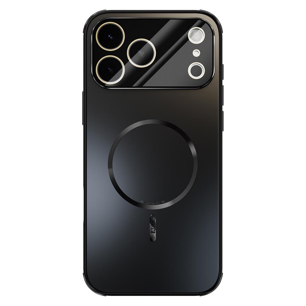 ABEEL For iPhone 17 Pro Magnetic Case TPU PC Cooling Matte Phone Back Cover with Lens Film
