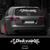 Stancewars JDM Наклейки-баннеры на лобовое стекло автомобиля Водонепроницаемые виниловые наклейки на лобовое стекло автомобиля Аксессуары для стайлинга автомобиля