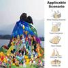 Mickey and Minnie Cartoon Blanket: Adorable, Warm, and Perfect for Home Decoration  Living Room, Travel, and All Seasons