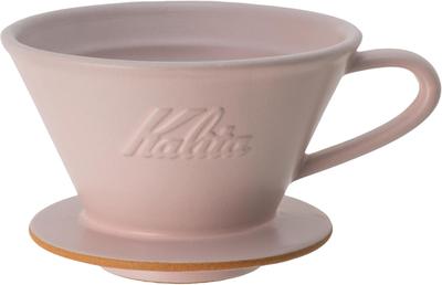 Кофеварка Kalita Coffee Dripper Mino Ware Керамика с высокой теплоемкостью для 2-4 человек DACHI Kalita MI185 Flamingo Wave Series Сделано в Японии