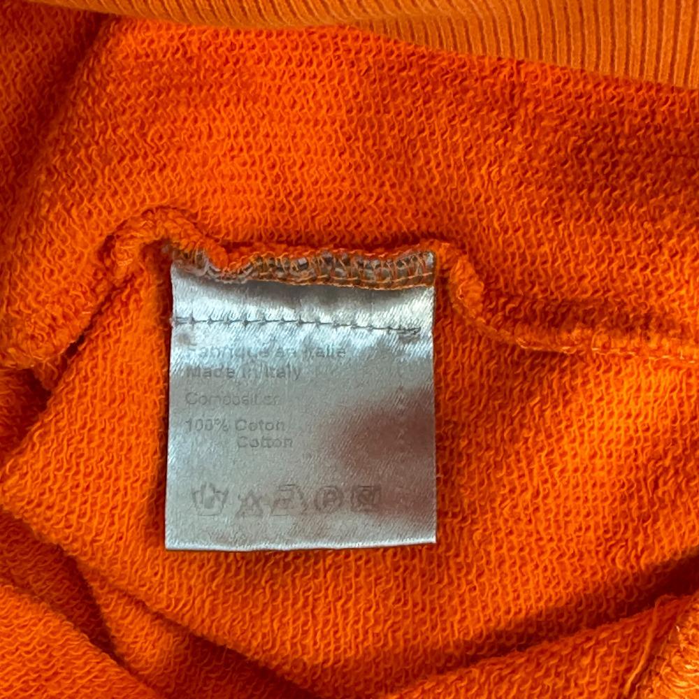Dior Крис Ван Аш период вышивка хлопок Парка Оранжевый хлопок Женский Б/у