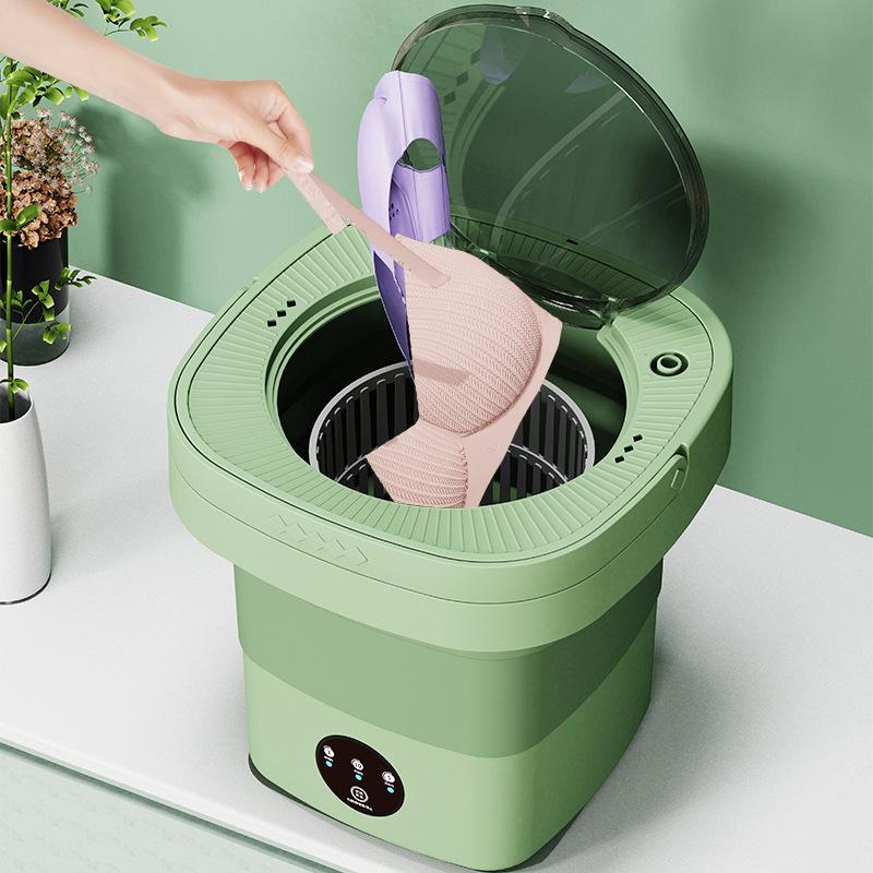 Мини-складная стиральная машина, маленькое элюирующее белье, полотенце, стиральная машина для детской одежды, стирка носков, артефакт