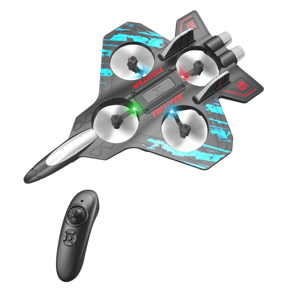 Gravity Sensing Glider Flying Helicopter Toy RC Hobby Jet Plane Kids Toddlers Children