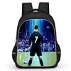 Рюкзак Cr7 Печать Высокой Четкости Большая Вместимость Многофункциональный Молния Oxford Защита Спины Легкий Рюкзак