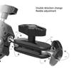 Super Clamp Double Ballhead Smartphones/Action Camera Mount Clip 0-65mm for Tripods and Gimbals