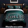 Дизайн Philadelphia Eagles Комплект постельного белья 1 пододеяльник + 2 наволочки Мягкое дышащее домашнее постельное белье