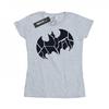 Womens/Ladies Batman One Color Shield Cotton T-Shirt