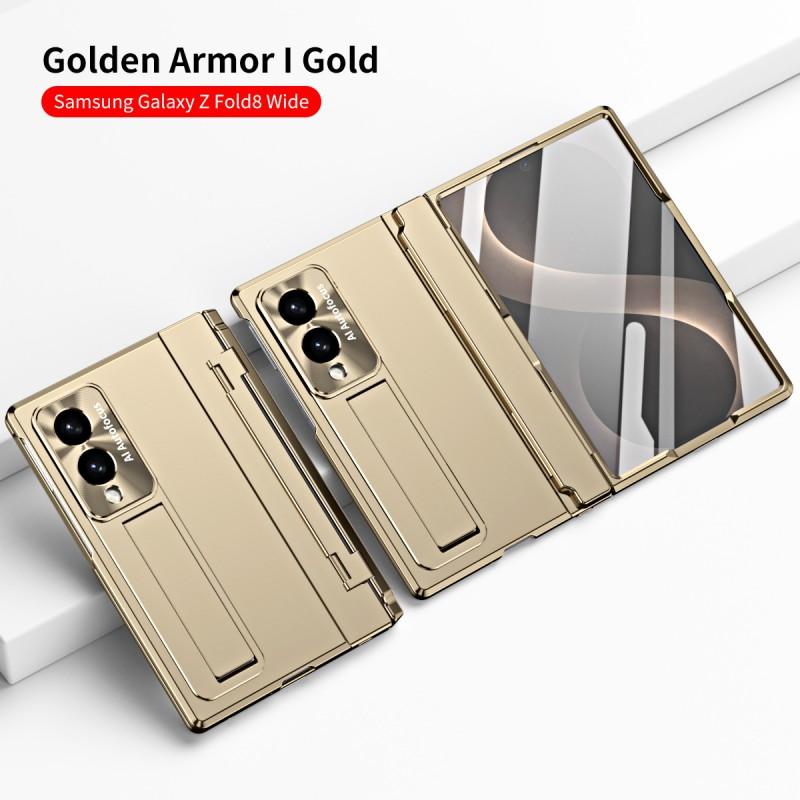 Чехол для Galaxy Z Fold 8 Ultra с гладким дизайном шарнира, гальванизированный слот для стилуса, ударопрочная поликарбонатная крышка, для повседневного использования