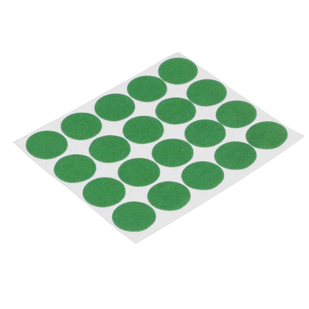Billiard Patch Sticker 1 Sheet of 20pcs Fade Proof Strong Adhesion Pool Cloth Repair Sticker Patch