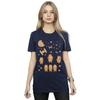 Star Wars Womens/Ladies Gingerbread Empire Cotton Boyfriend T-Shirt