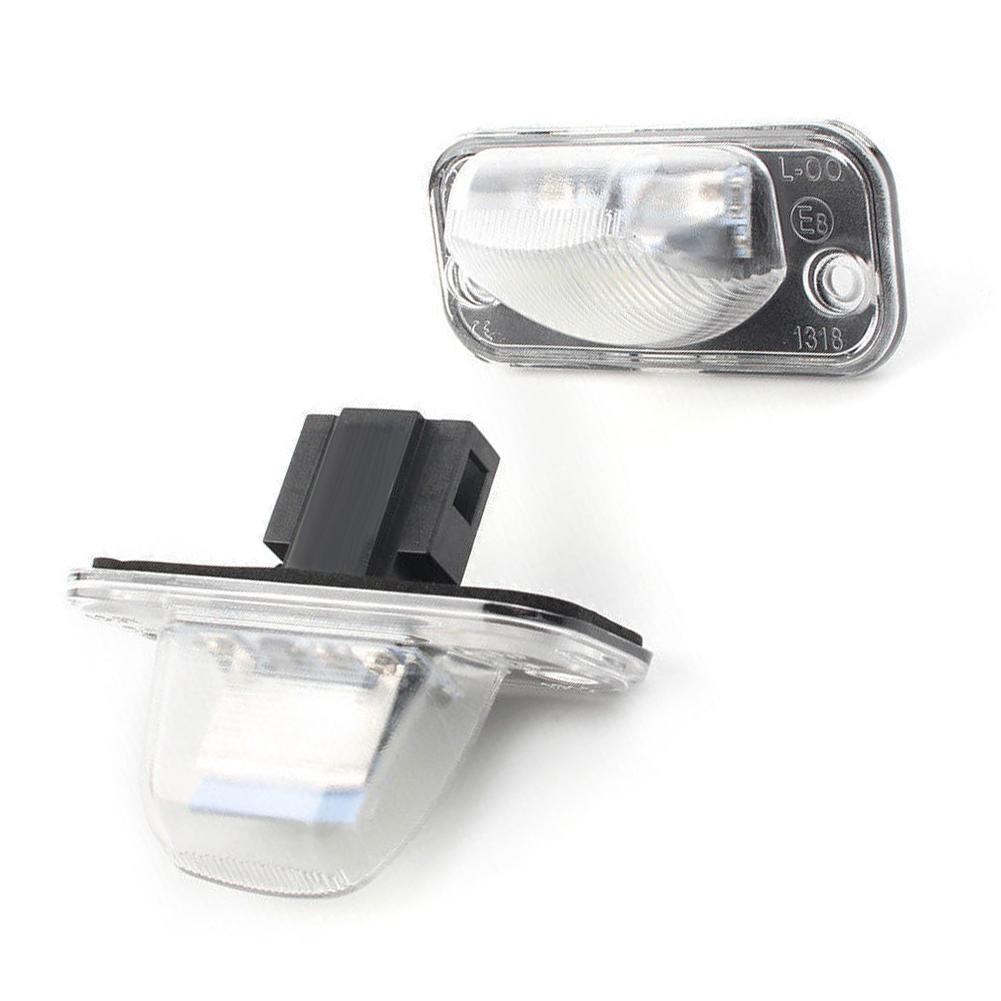 Белый для T4 Лампа номерного знака Лампа пластины Свет 1990-2003 ABS + LED Простая установка